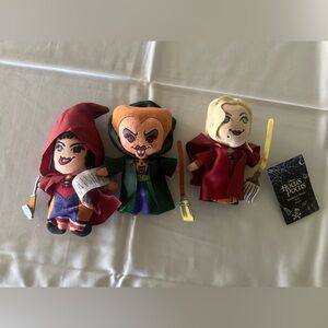 Disney Sanderson sisters Witch Plush Trio